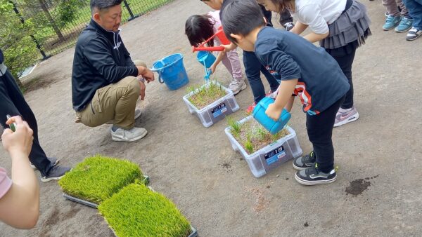 保育園児との交流会①